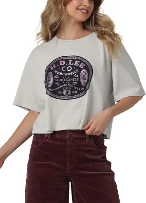 Lee Women's Boxy Crop Graphic T-Shirt