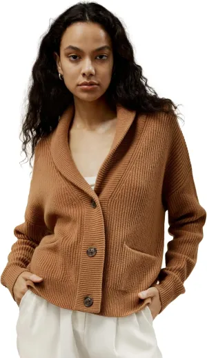 LilySilk Womens Oversized Cardigan Drop-Shoulder Premium Wool Cashmere Fall Pullover Sweater Causal Loungewear