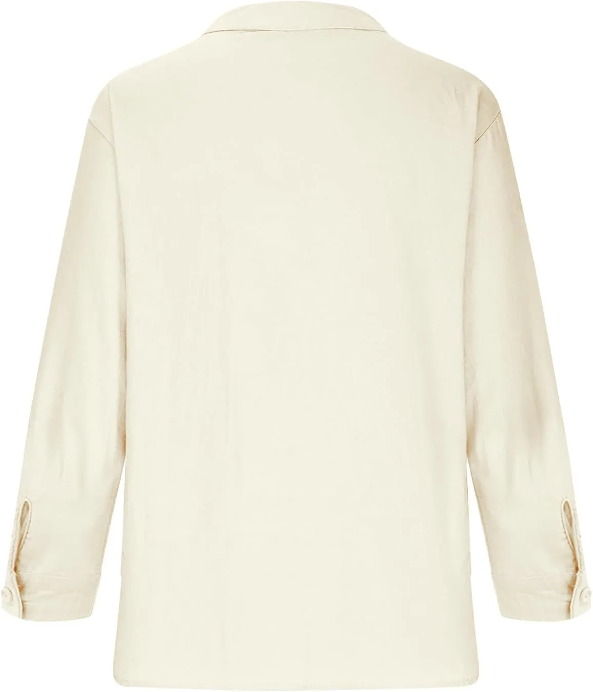 Linen Oversize Shirts Womens Button Roll Long Sleeve Tops Causal Elegant Dress Shirt Loose Chic Summer Linen Clothes