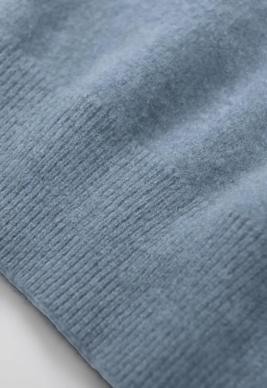 Men Cashmere Sweater Crewneck Solid Color Knited