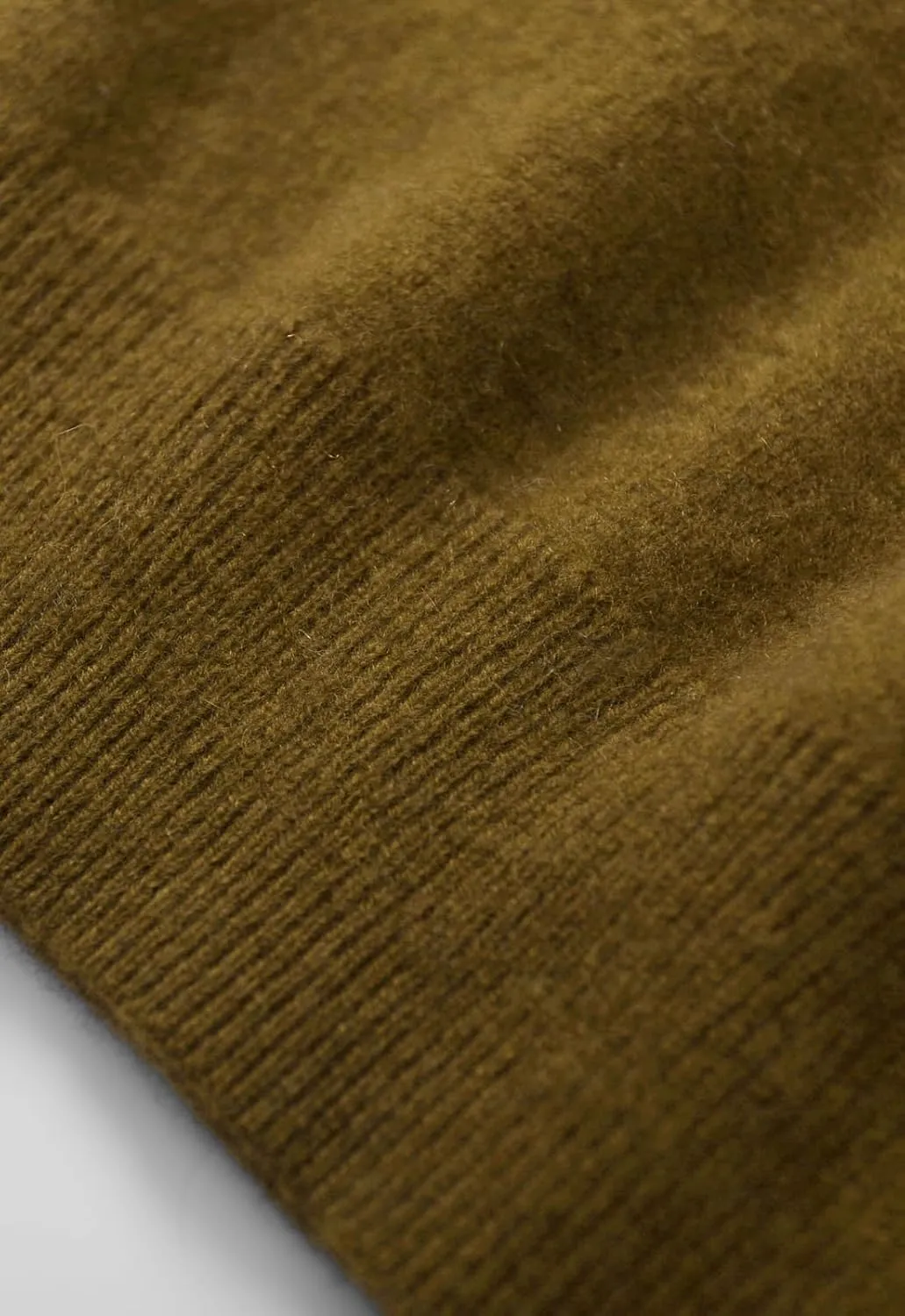 Men Cashmere Sweater Crewneck Solid Color Knited
