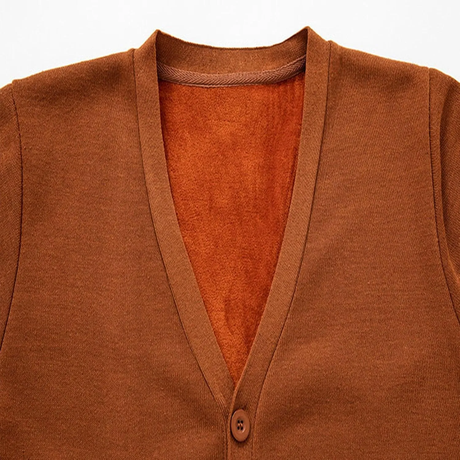Men's Cardigan Sweater Long Sleeve Casual V Neck Button Down Knitted Sweaters Lightweight Solid Knitwear Jacket