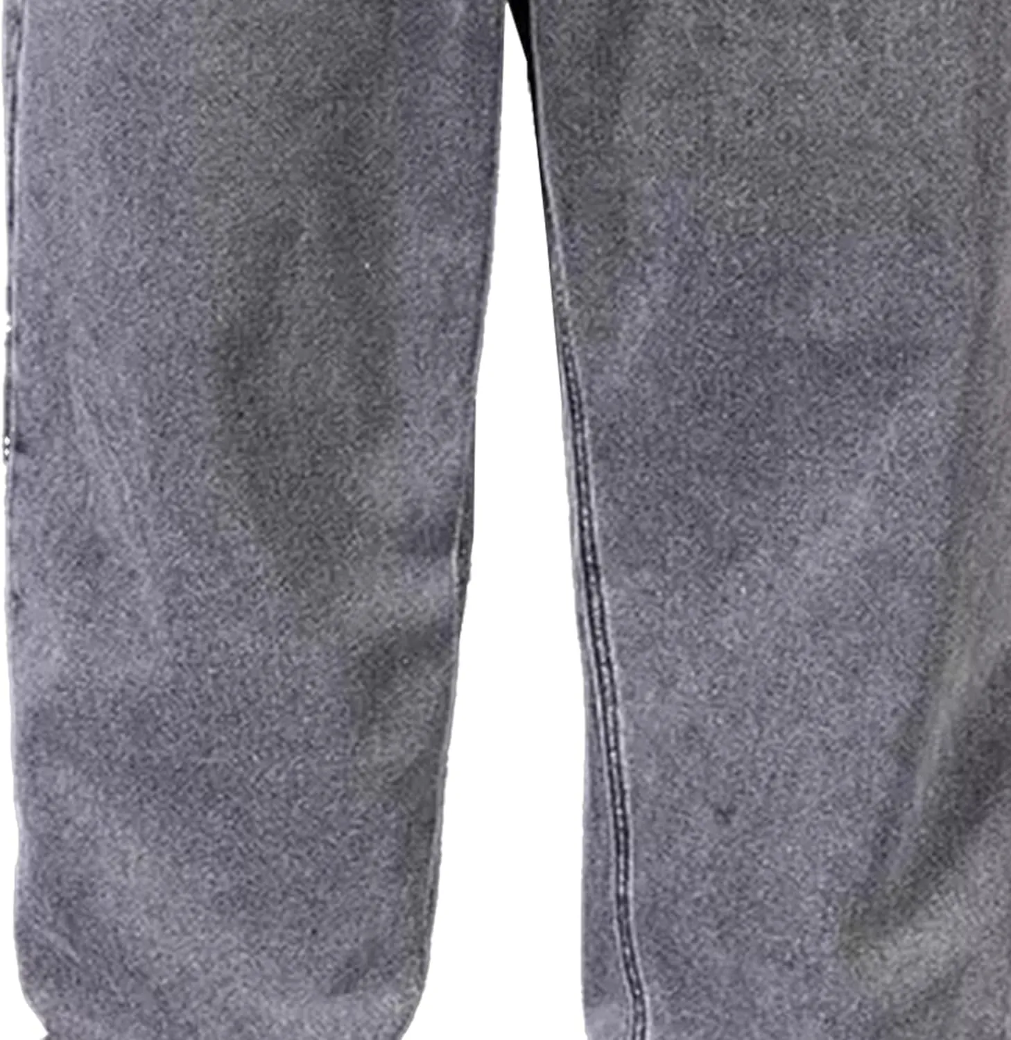 Mens Casual Loose Jeans Pant Baggy Streetwear Relax Fit Denim Pants Straight-Fit Wide Leg Hip Hop Jean