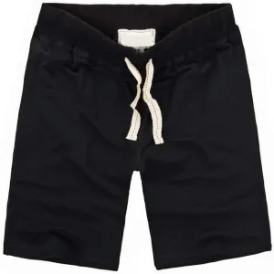 Men's Cotton Shorts Soft Elastic Waist Athletic Shorts with Drawstring for Gym Running Workout Casual