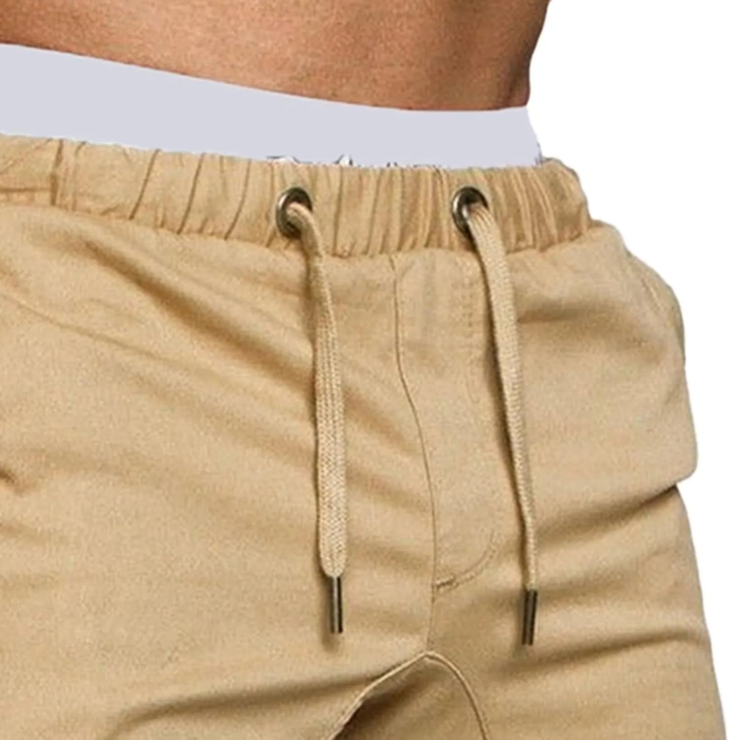 Mens Fashion Joggers Sports Pants Casual Cotton Cargo Running Sweatpants Gym Long Trousers Pant