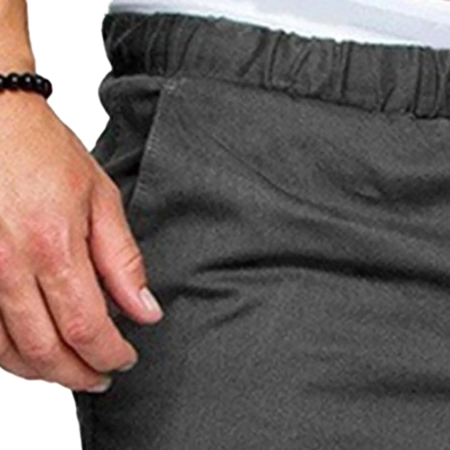 Mens Fashion Joggers Sports Pants Casual Cotton Cargo Running Sweatpants Gym Long Trousers Pant