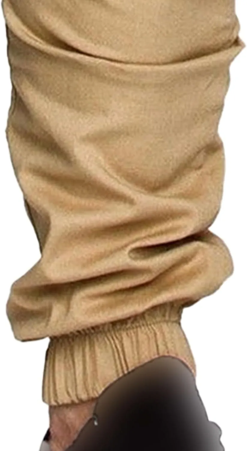 Mens Fashion Joggers Sports Pants Casual Cotton Cargo Running Sweatpants Gym Long Trousers Pant
