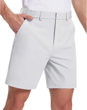 Men's Hiking Cargo Shorts 7" Lightweight Quick Dry Casual Work Shorts for Men Summer Travel Golf with Zipper Pockets