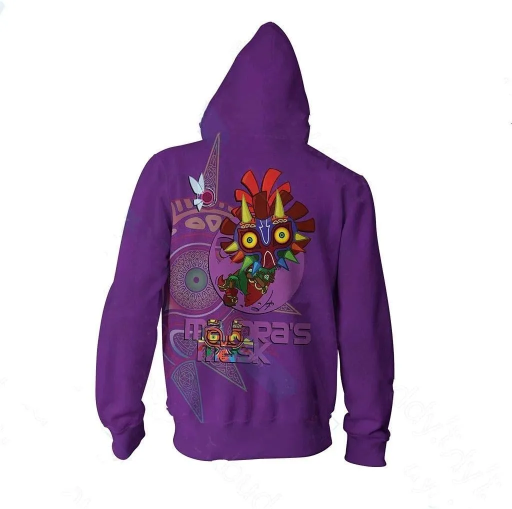 Mens Hoodies Sweatshirt 3D Print Fashion Pullover Hooded Tops for Adults