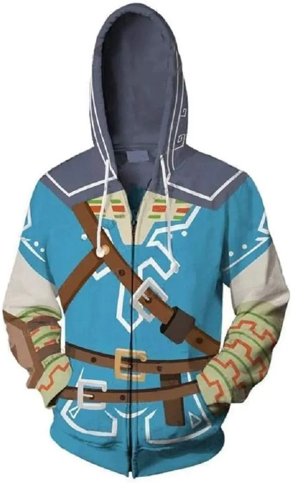 Mens Hoodies Sweatshirt 3D Print Fashion Pullover Hooded Tops for Adults