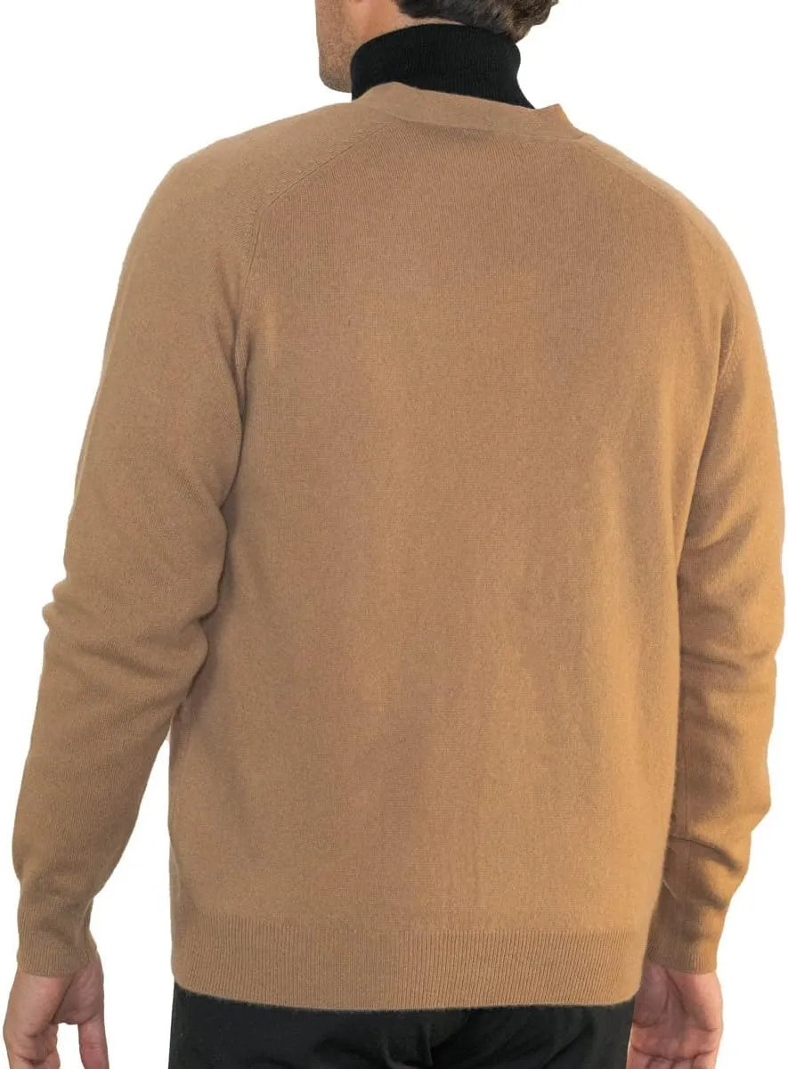 Men's Pure Cashmere Classic Cardigan