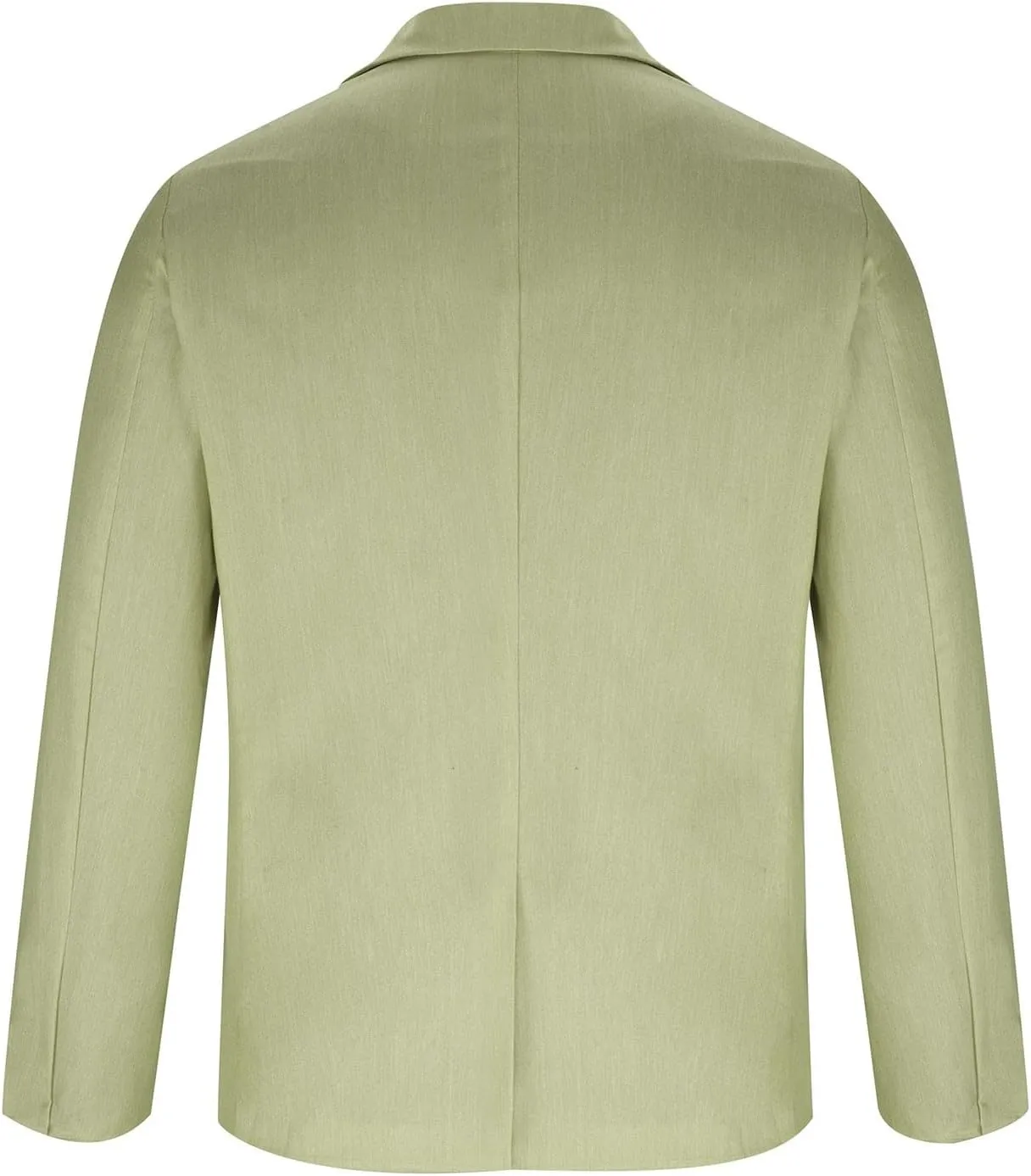 Mens Slim Fit Lightweight Linen Jacket Tailored Blazer Sport Coat One Button Business Suit Jackets Stylish Daily Suits