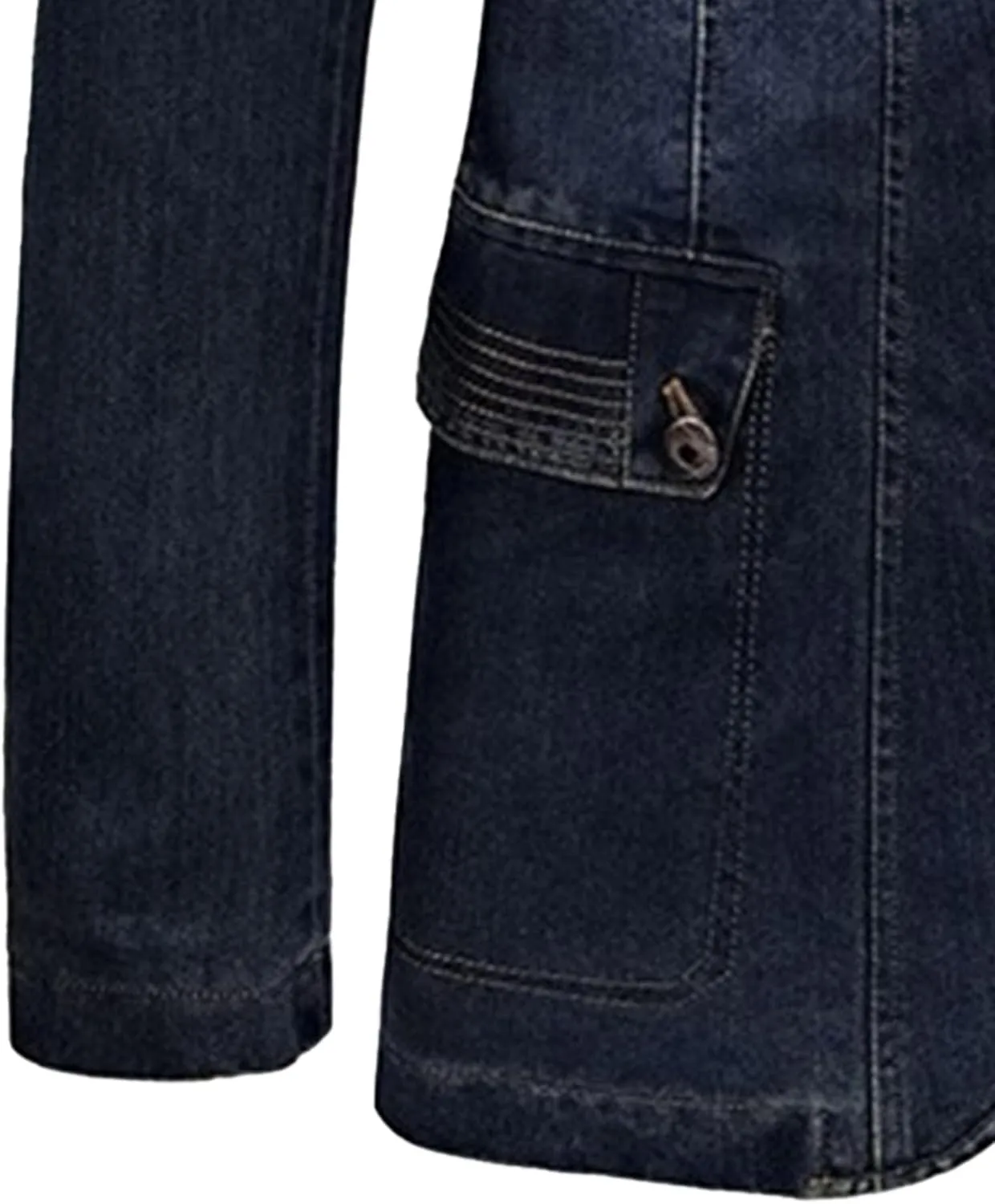 Men's Tailored Slim Denim Blazer Wrinkle Resistant Office Casual Jacket Multiple Color Choices