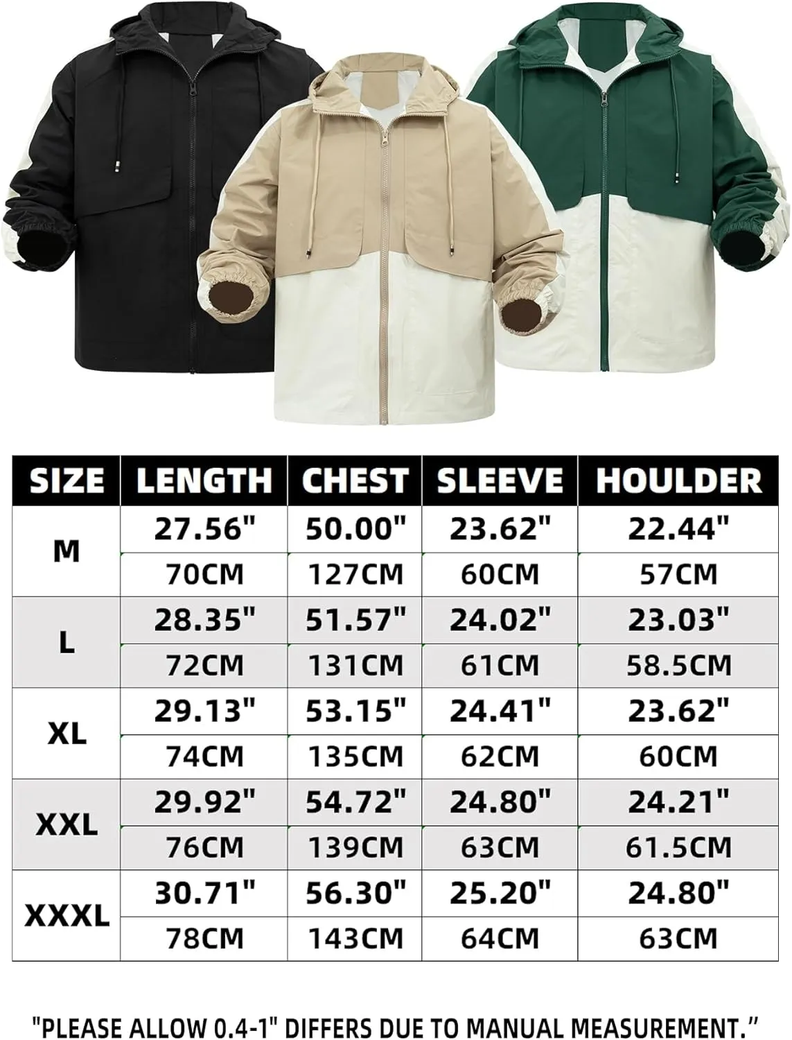 Mens Waterproof Windproof Jacket Hooded Windbreaker Hiking Camping Outdoor Lightweight Softshell Raincoat