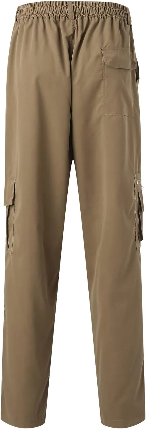 Mens Workout Cargo Sweatpants Ankle Casual Pants Active Pants Autumn Bottom Closed Belt Comfy Classic Cotton Joggers