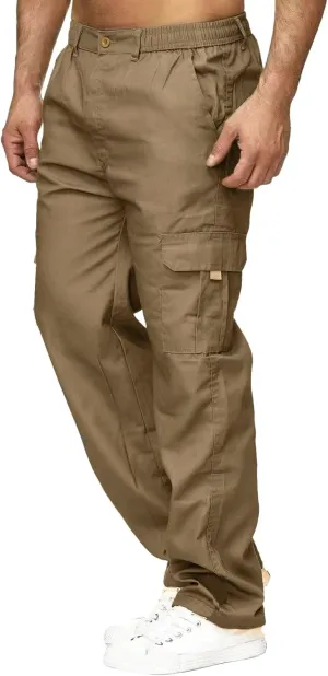 Mens Workout Cargo Sweatpants Ankle Casual Pants Active Pants Autumn Bottom Closed Belt Comfy Classic Cotton Joggers