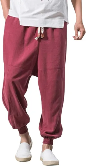 Mens Workout Cargo Sweatpants Fleece Cargo Sweatpants Relax Fit Bungee Cord Open Bottom Mens Jogger Sweatpants Men's