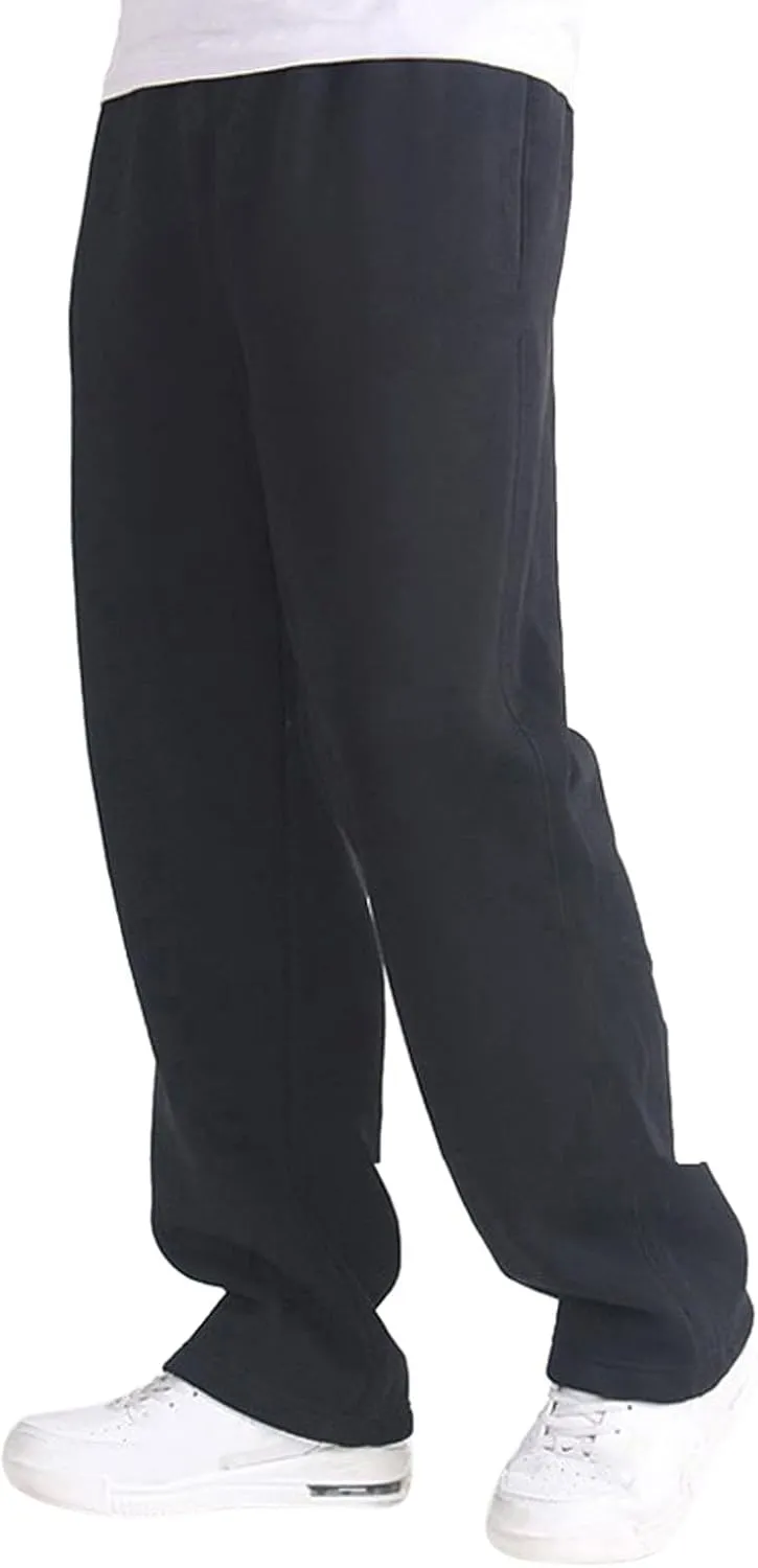 Mens Workout Cargo Sweatpants Jogger Pants with Pockets Men's Chino Joggers Pants Fashion Baggy Big and Tall Track