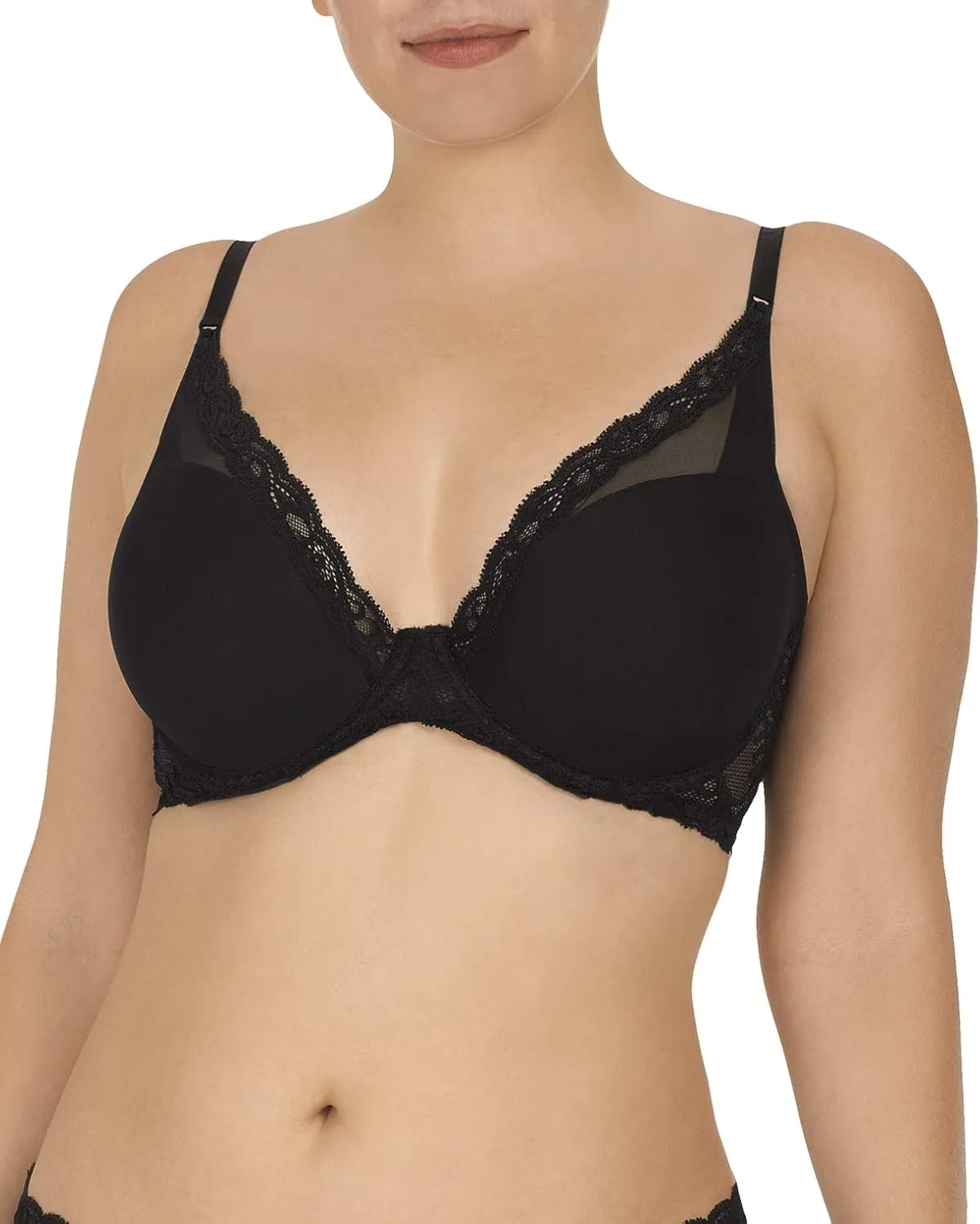 Natori Women's Feathers Contour Plunge Maternity and Nursing Bra