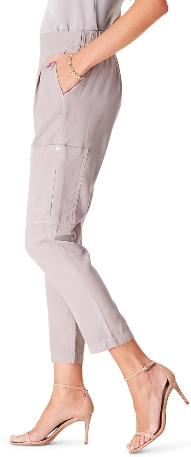 NIC ZOE womens 28" Refined Cargo Relaxed Pant