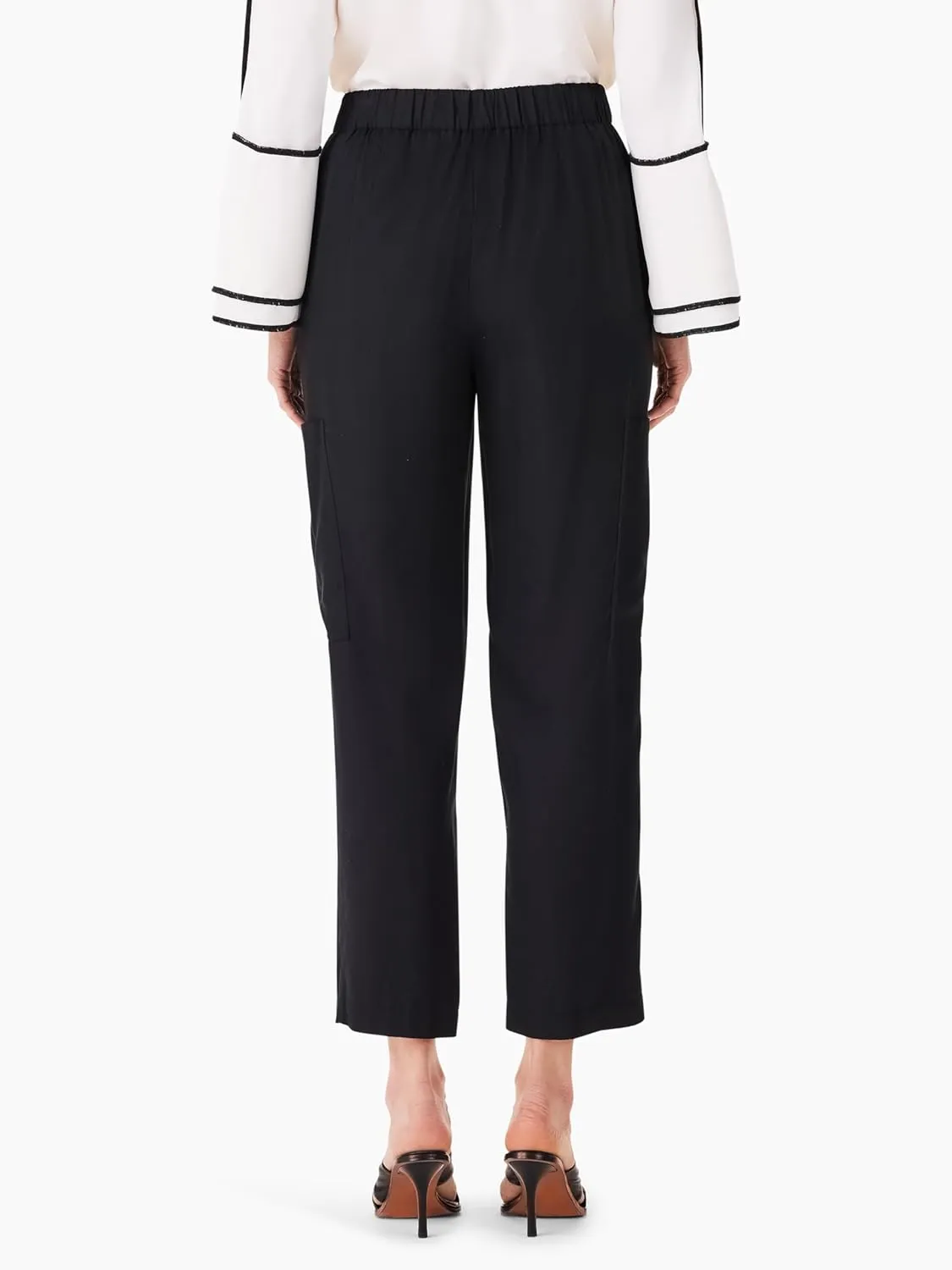 NIC ZOE womens 28" Refined Cargo Relaxed Pant