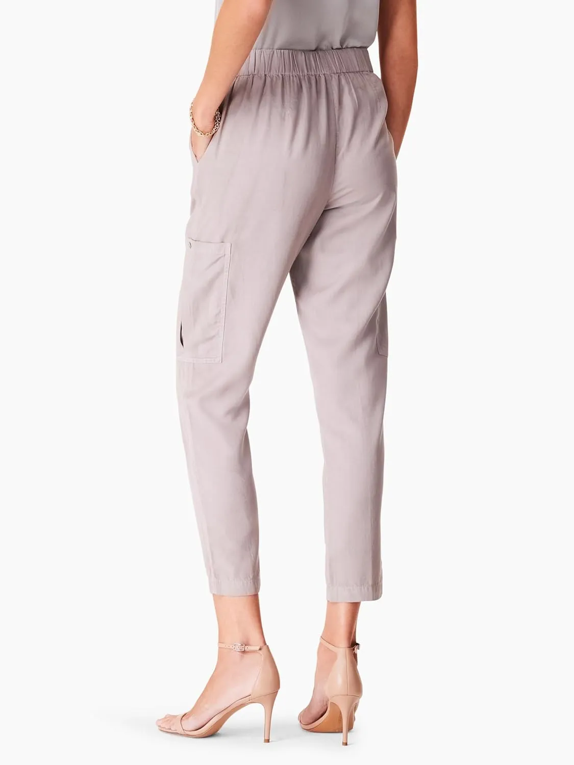 NIC ZOE womens 28" Refined Cargo Relaxed Pant