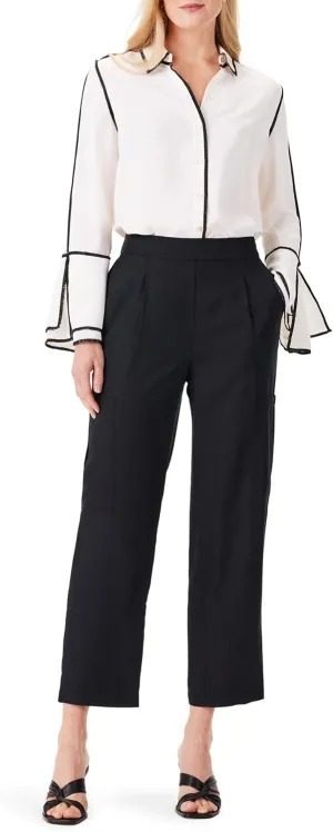 NIC ZOE womens 28" Refined Cargo Relaxed Pant
