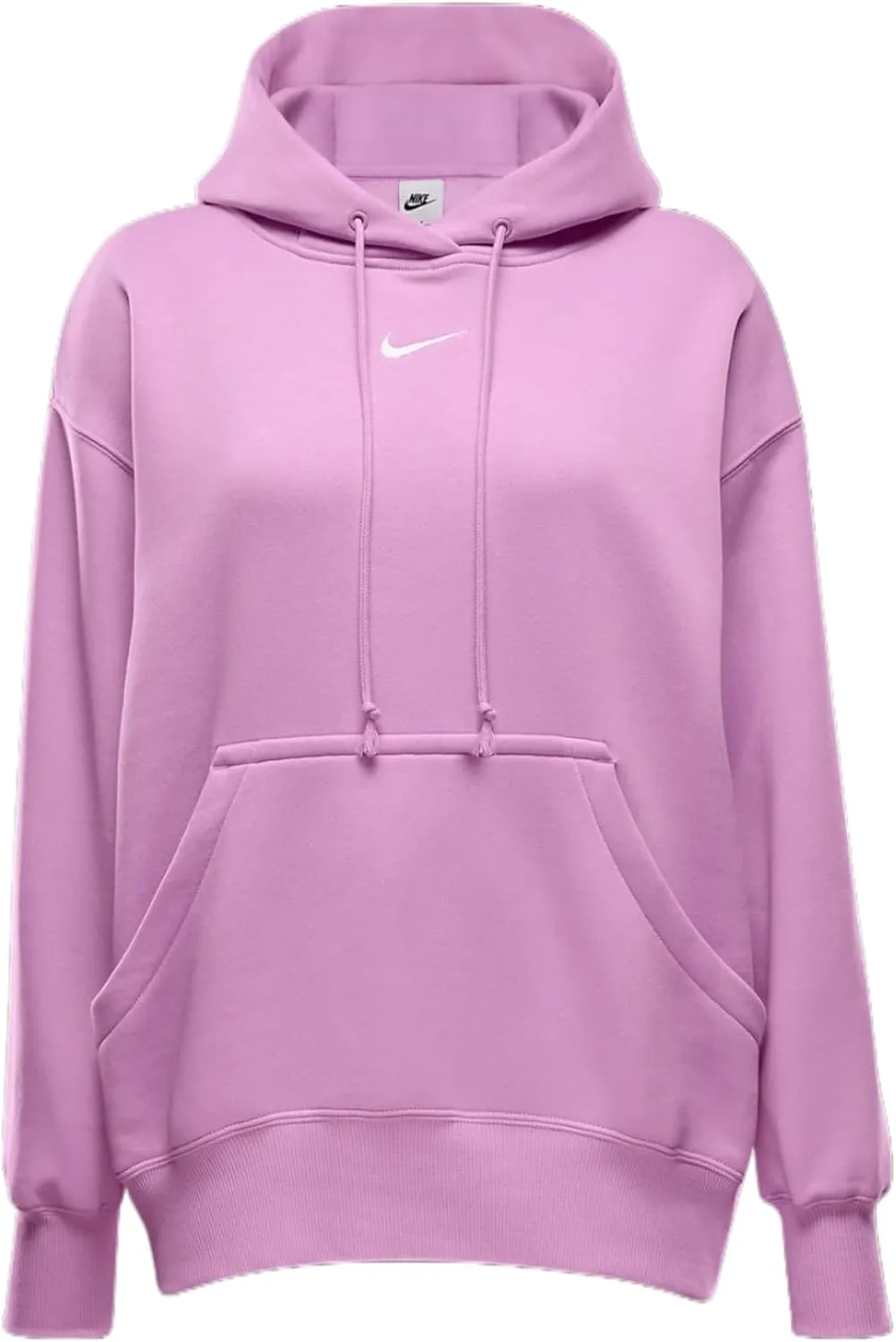 Nike Sportswear Phoenix Fleece Women's Oversized Pullover Hoodie (DQ5860-632, Beyond Pink/Sail)