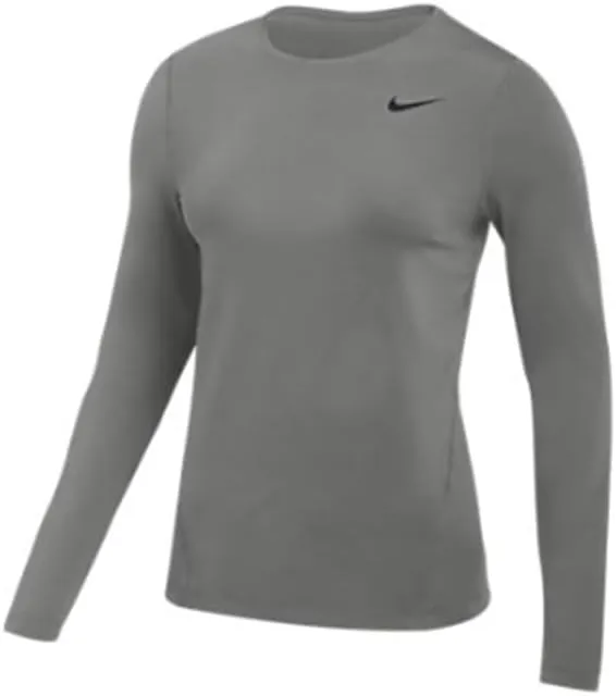 Nike Womens Pro All Over Dri-Fit Long Sleeve Mesh Top