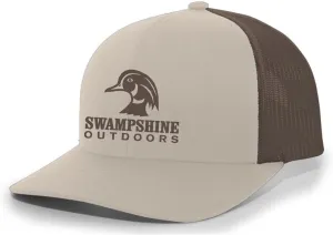 Outdoors Classic Duck Logo Hunting Hat Mens Classic Embroidered Mesh Back Trucker Hat Baseball Cap