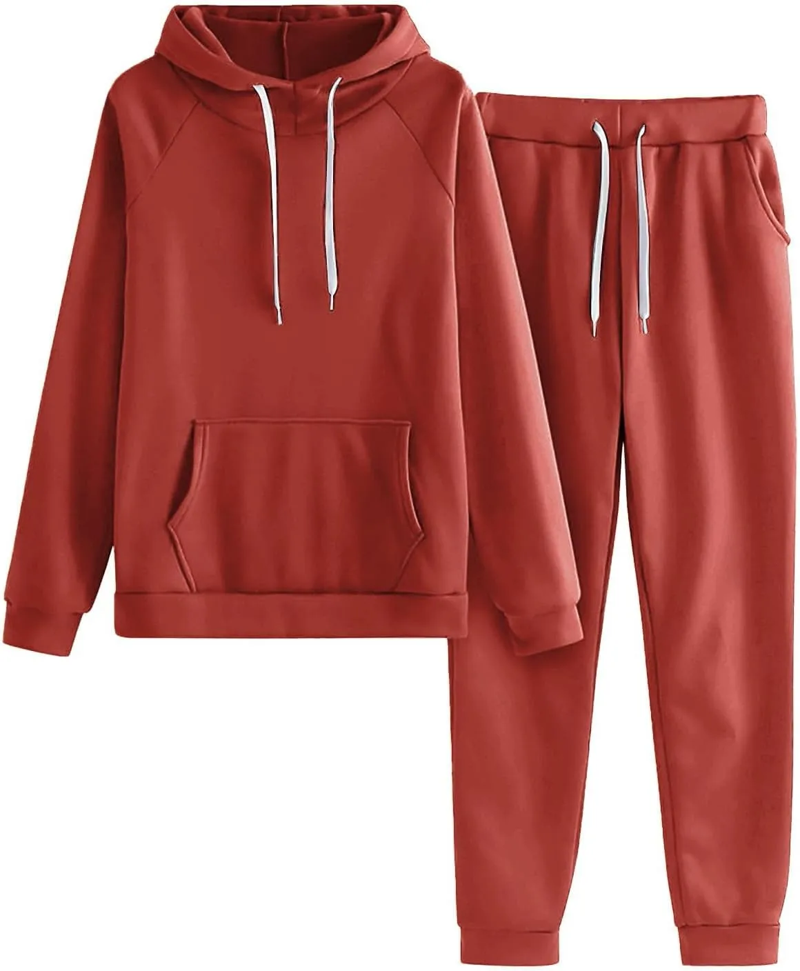 Plus Size Two Piece Sets for Women Casual Letter Graphic Hooded Sweatshirt Jogging Pant Sport Drawstring Tracksuits