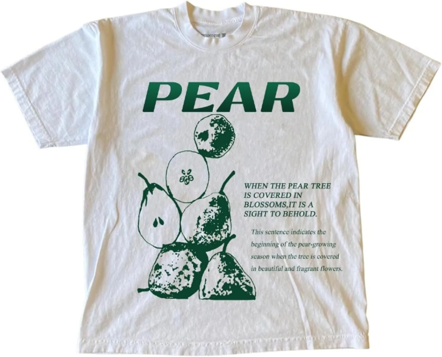 Pokn Graphic Tees Y2K Fruit Tops Y2K Baby Tees E-Girls Streetwear Shirts Vintage Tees Cute Graphic Print Crop Tops