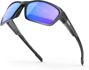 Polarized Sport Sunglasses for Men and Women, Ideal for Golf Fishing Cycling Running Baseball Glasses, UV400 Protection