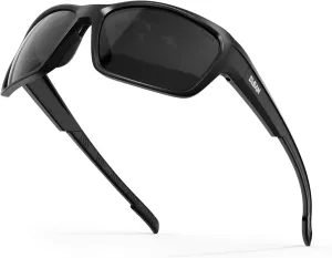 Polarized Sport Sunglasses for Men and Women, Ideal for Golf Fishing Cycling Running Baseball Glasses, UV400 Protection