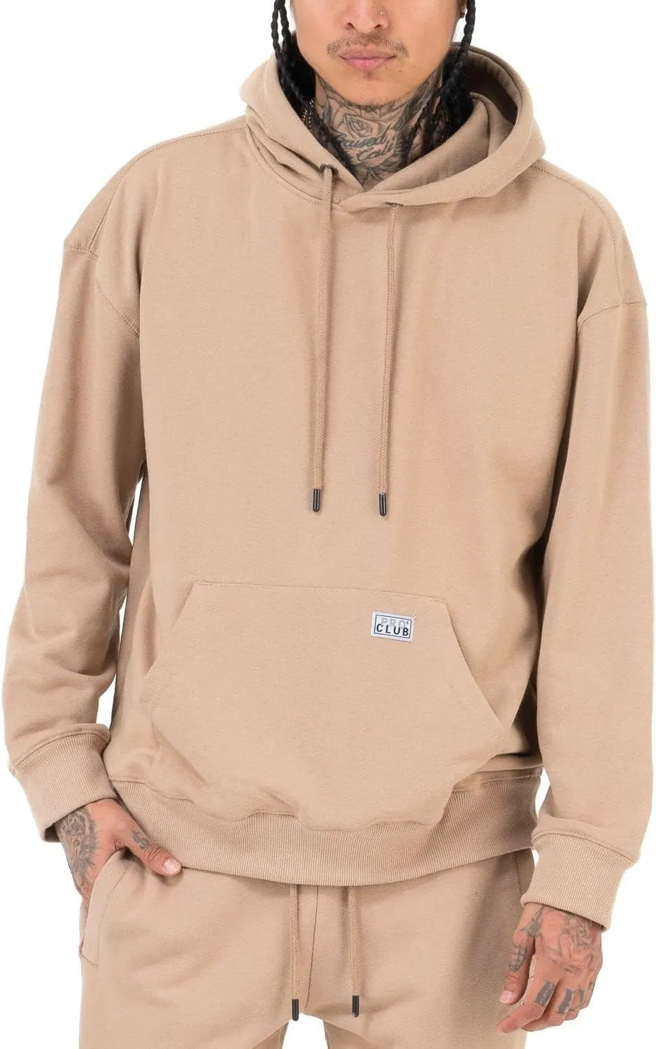 Pro Club Men's Heavyweight French Terry Hooded Pullover Sweatshirt