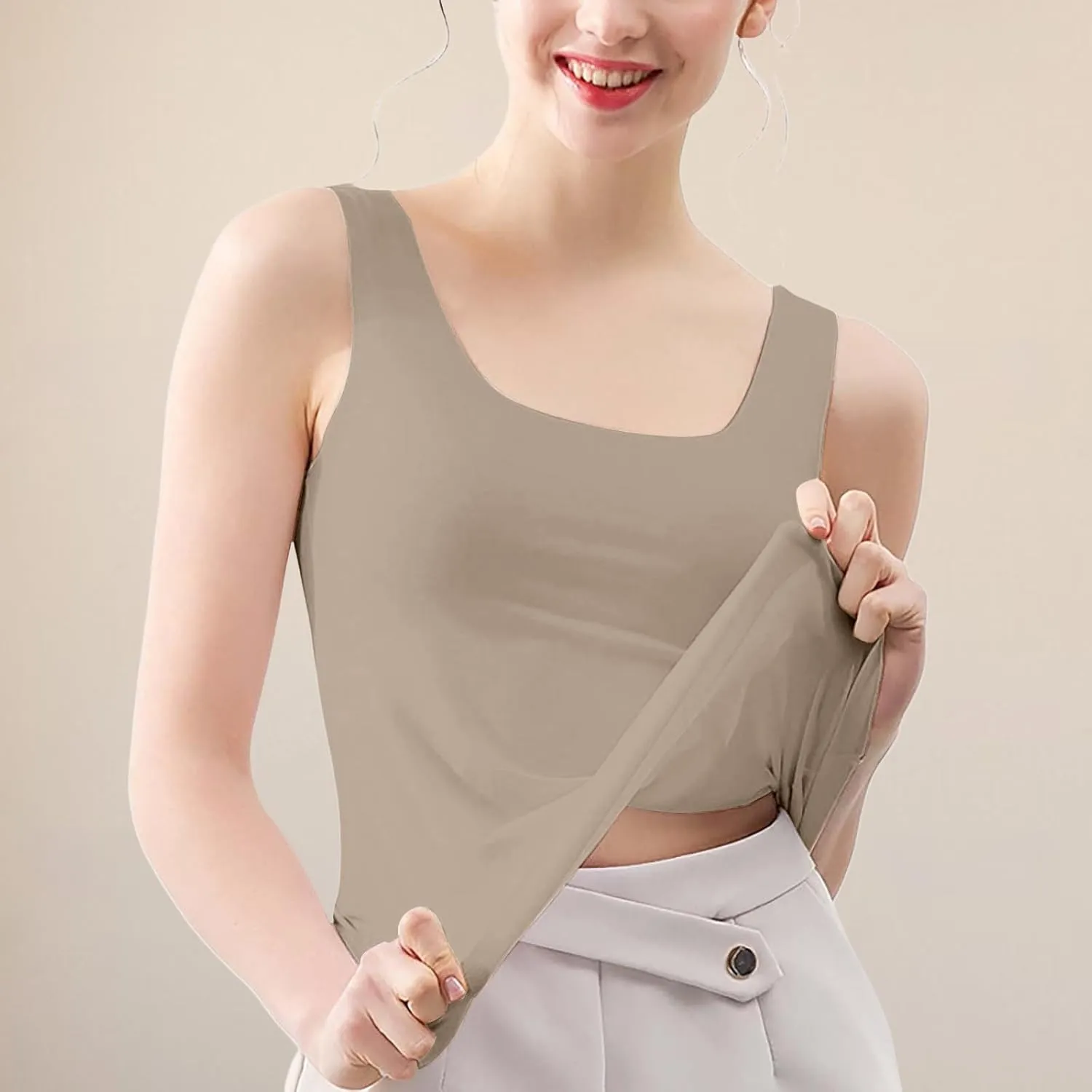 Quick-Dry Elegant Camis for Women Sleeveless Shirt Lightweight Loose Fit Going Out Y2K Beach Tank Top Tees