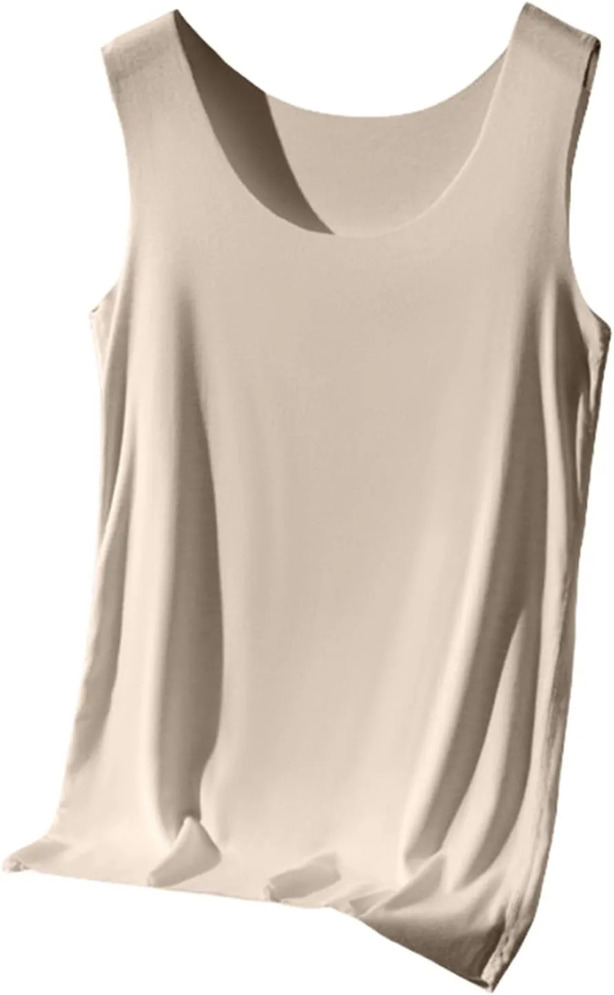 Quick-Dry Elegant Camis for Women Sleeveless Shirt Lightweight Loose Fit Going Out Y2K Beach Tank Top Tees