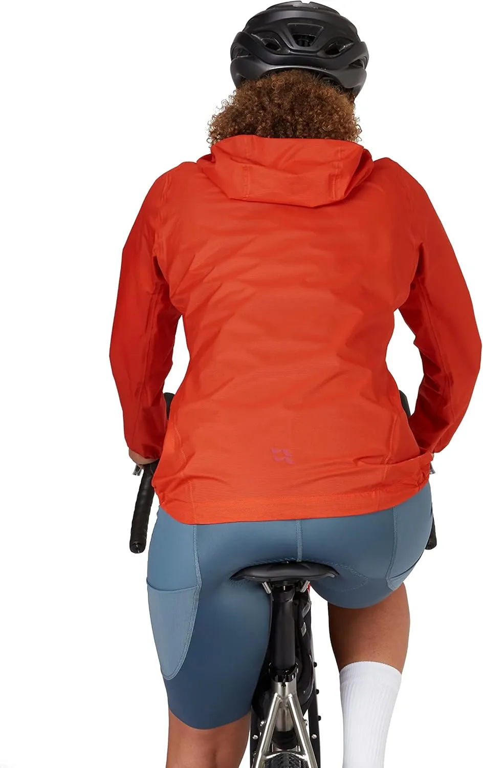 Rab Women's Cinder Phantom Jacket - Lightweight Waterproof Coat for Mountain Biking, Cycling, & Commuting