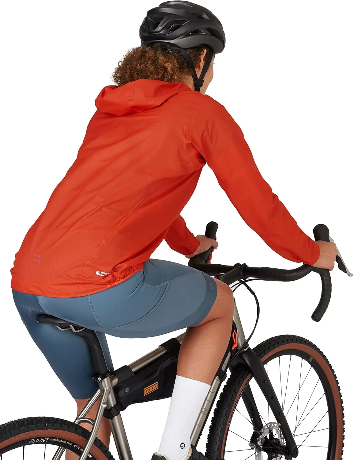 Rab Women's Cinder Phantom Jacket - Lightweight Waterproof Coat for Mountain Biking, Cycling, & Commuting