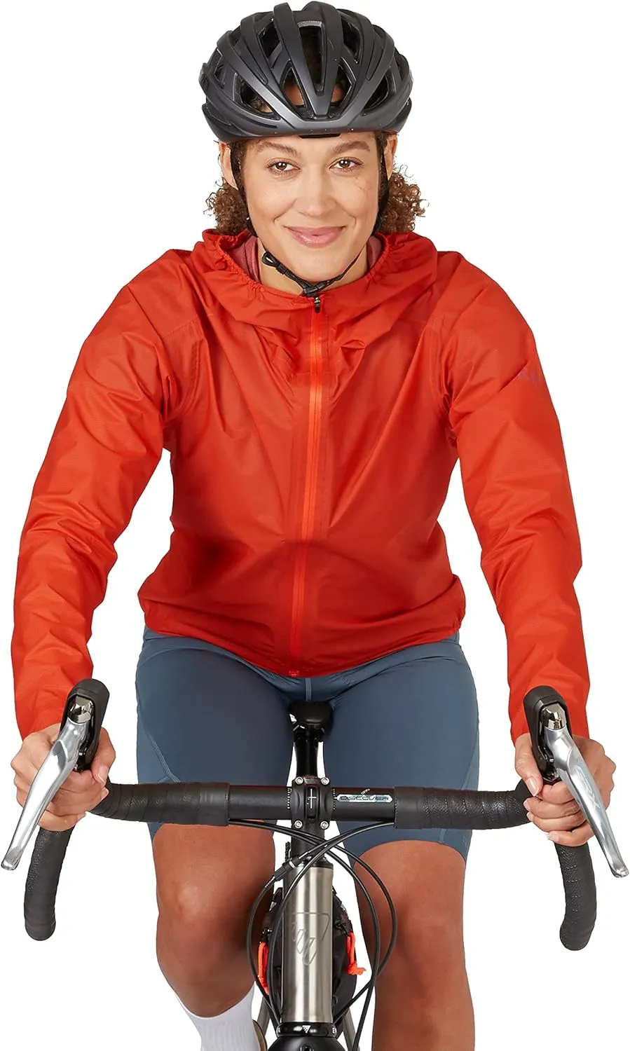 Rab Women's Cinder Phantom Jacket - Lightweight Waterproof Coat for Mountain Biking, Cycling, & Commuting