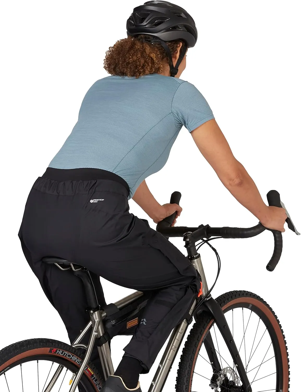 Rab Women's Cinder Phantom Jacket - Lightweight Waterproof Coat for Mountain Biking, Cycling, & Commuting