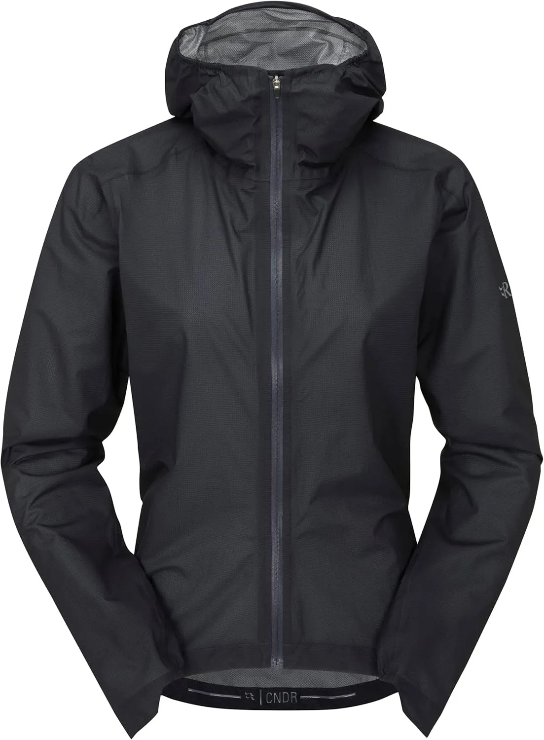 Rab Women's Cinder Phantom Jacket - Lightweight Waterproof Coat for Mountain Biking, Cycling, & Commuting