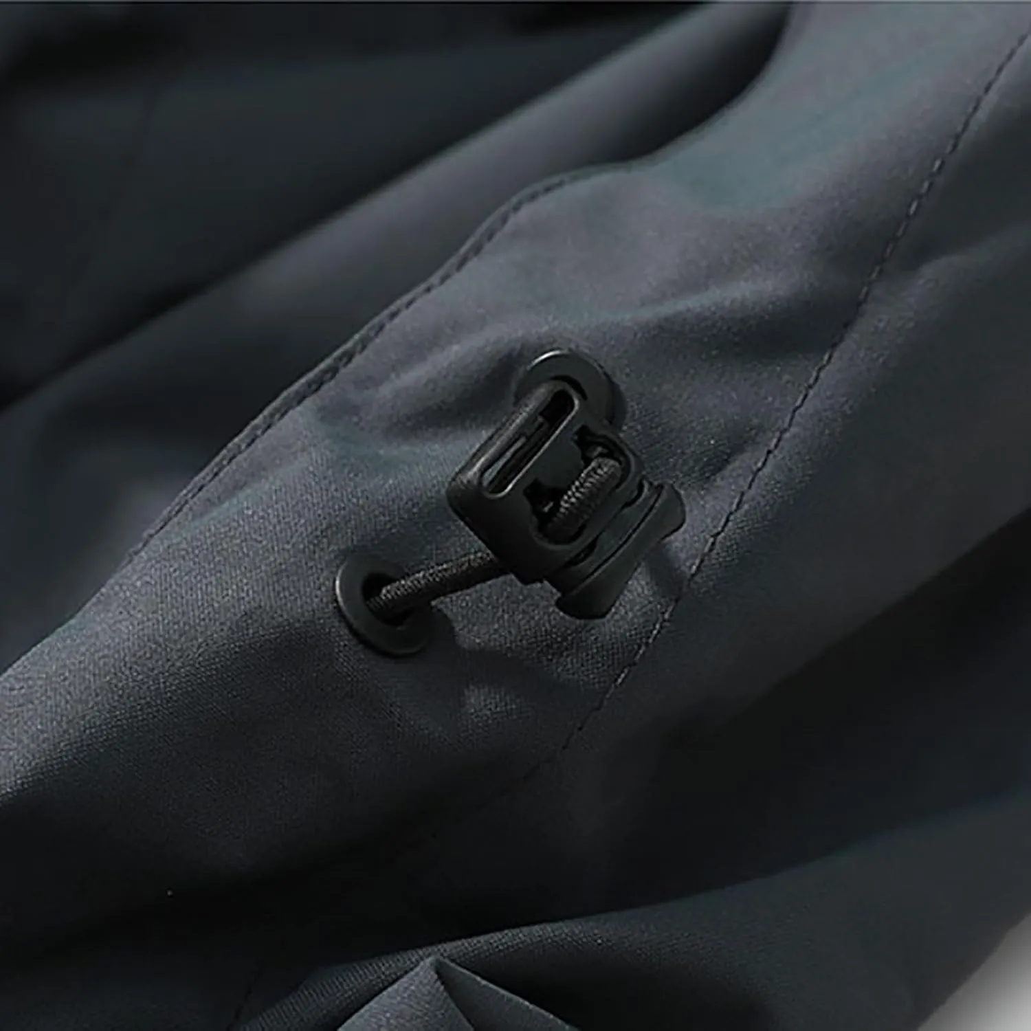 Rain Jacket Waterproof Long Sleeve Zip up Lightweight Hooded Windbreaker Anorak Travel Hiking Outdoor Coats w Pockets
