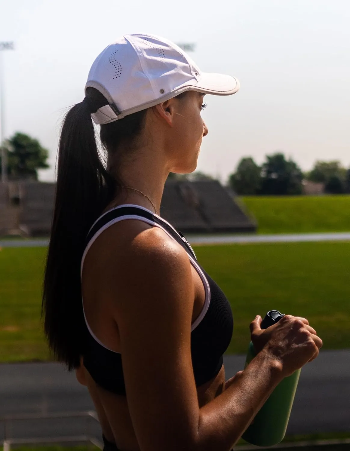 SAAKA Featherlight Sports Hat. Lightweight, Quick Drying. Running, Tennis & Golf Cap for Women & Girls