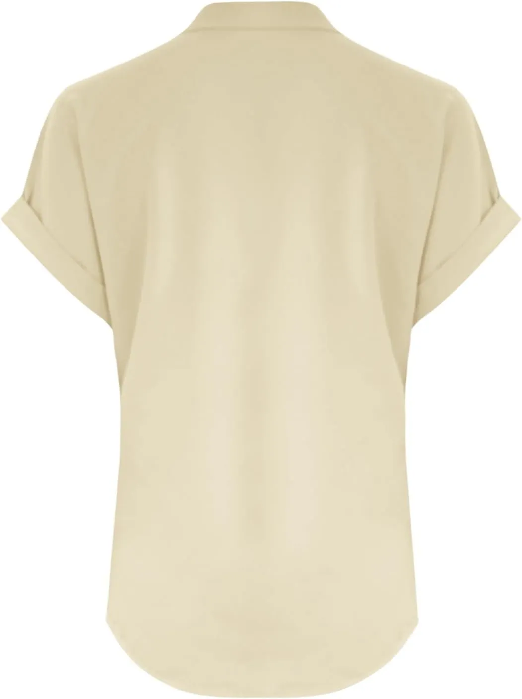 Short Sleeve Shirts for Women Summer Linen Button Down V Neck T Shirts Plus Size Casual Tops Travel Tshirts Shirt