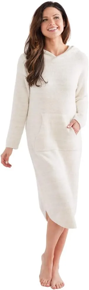 Softies Women's Ultra Soft Marshmallow Hooded Lounger