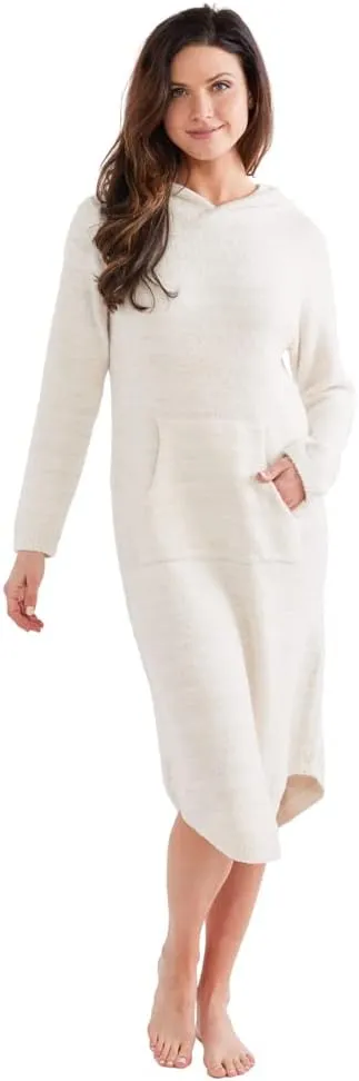 Softies Women's Ultra Soft Marshmallow Hooded Lounger