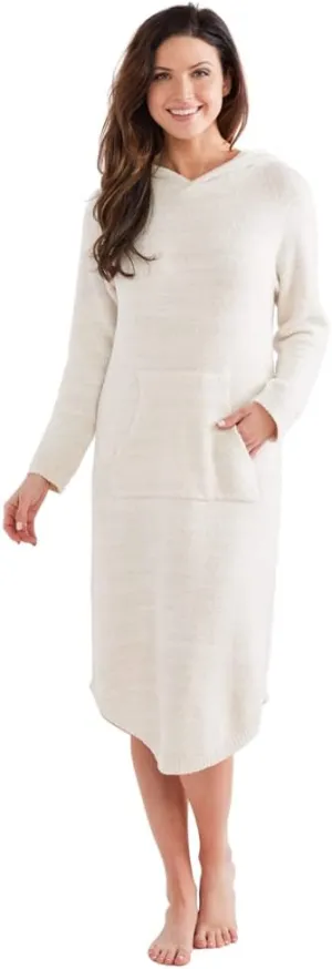 Softies Women's Ultra Soft Marshmallow Hooded Lounger