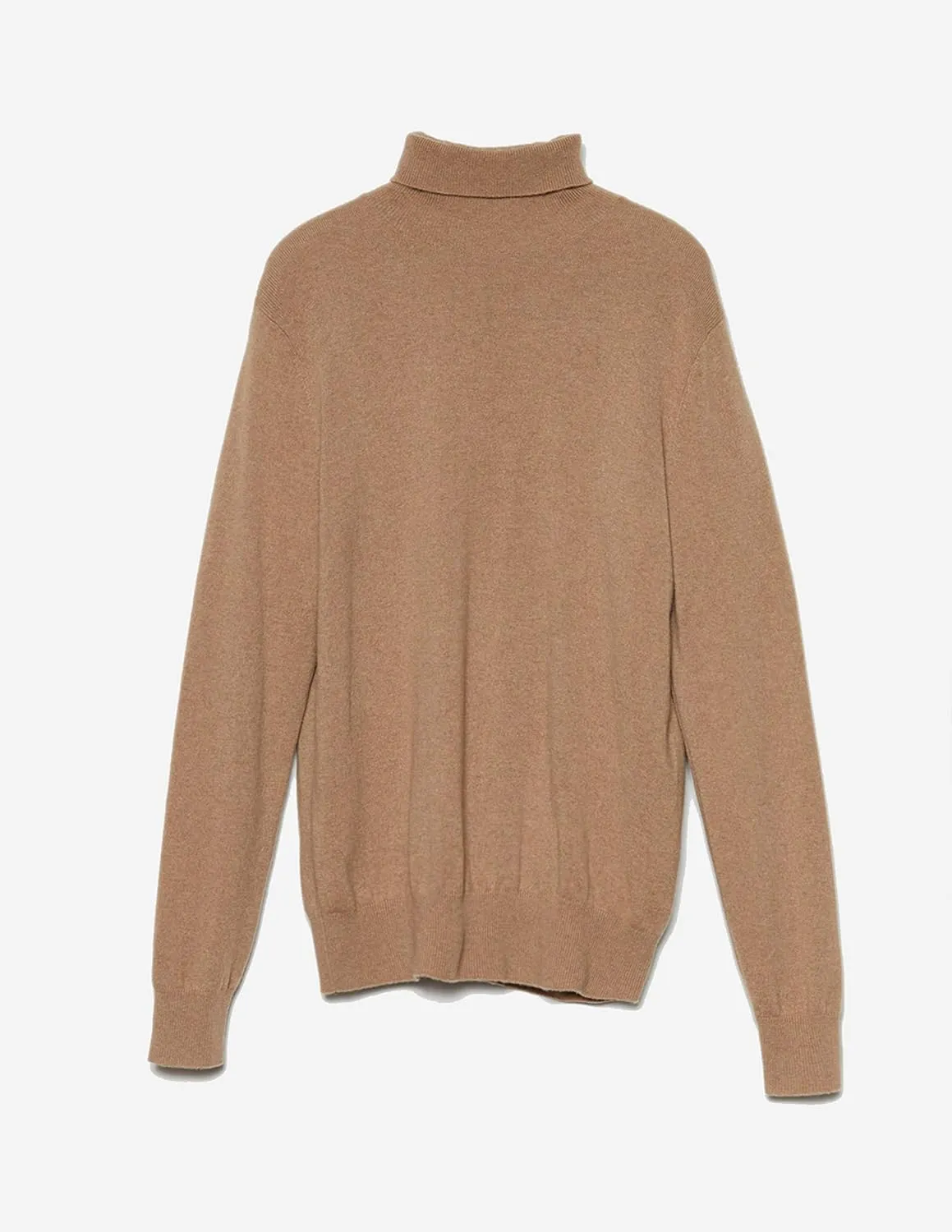 State Cashmere Men's Essential Turtleneck Sweater 100% Pure Cashmere Classic Long Sleeve Pullover