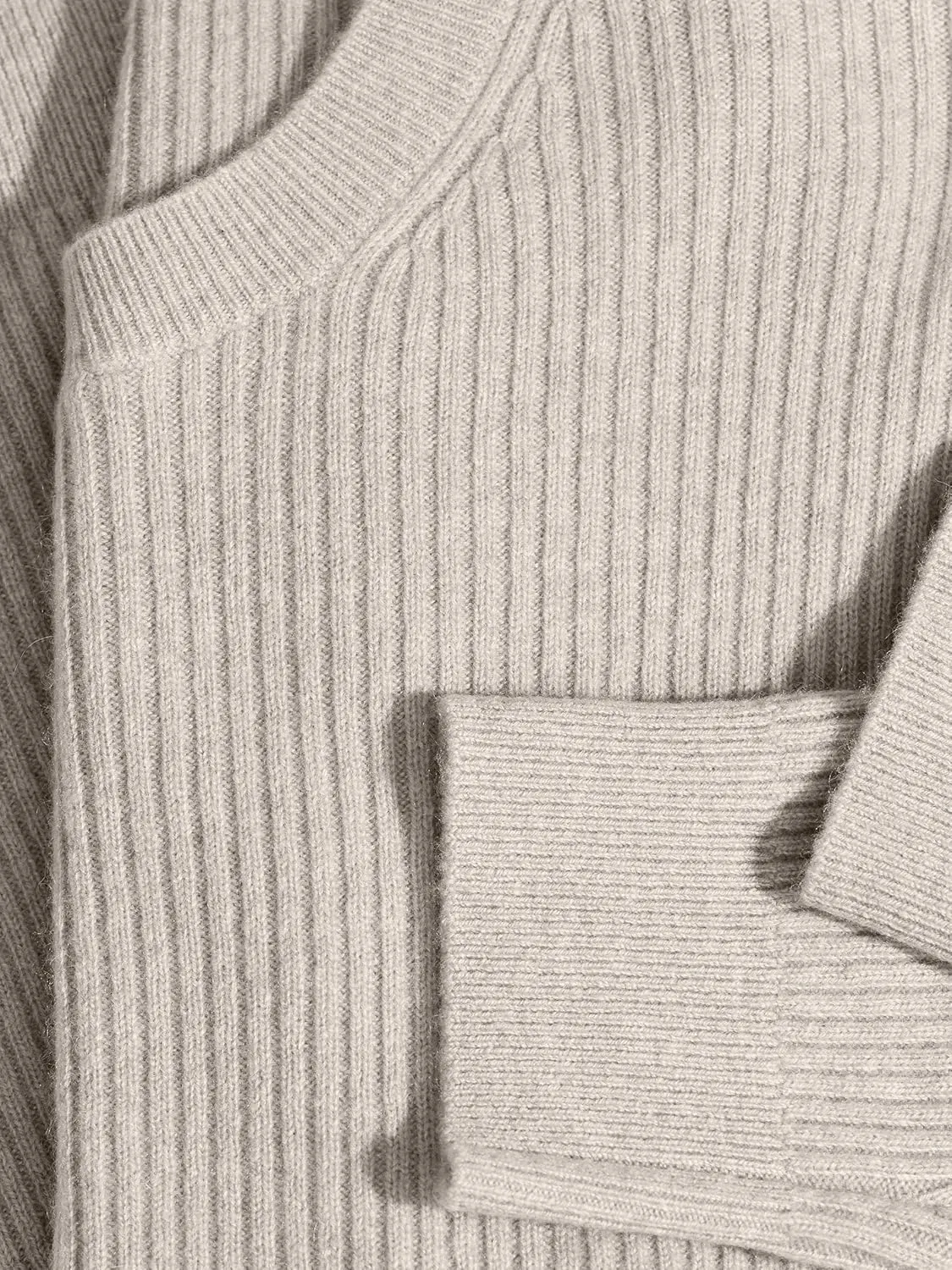 State Cashmere Women’s Loungewear Set 100% Pure Cashmere Ribbed Sweater and Jogger Pants (Tops and Bottoms Sold Separately)
